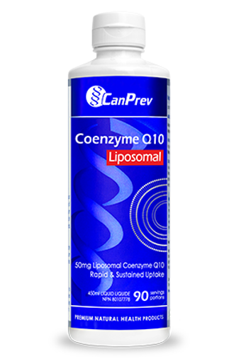 Picture of CANPREV COENZYME Q10 - LIPOSOMAL 50MG 450ML 90S